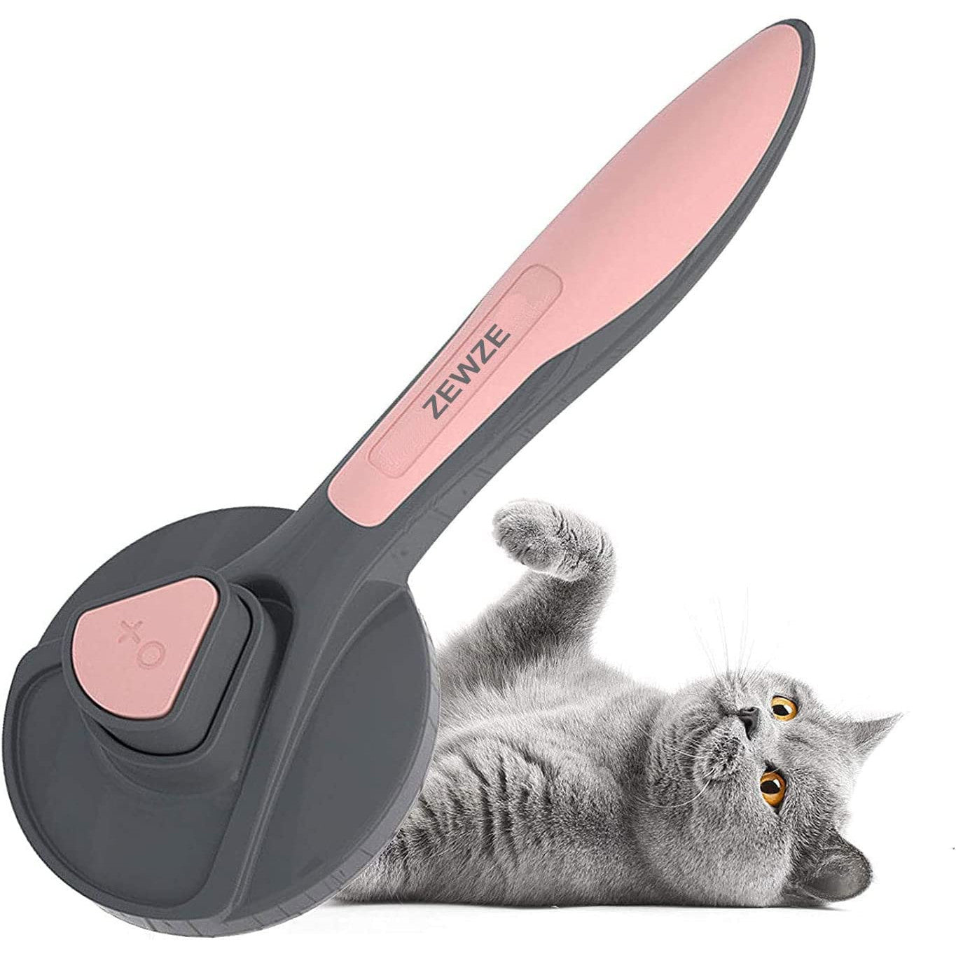 ZEWZE Pet Brush: Shedding Tool for Medium and Long Hair Pets