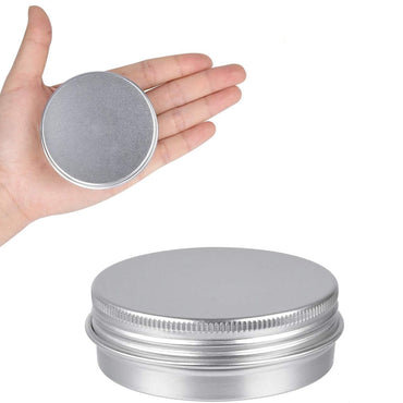 Sopito 24-Pack 2oz Aluminum Round Tins, Screw-Lid Storage for Crafts, Travel
