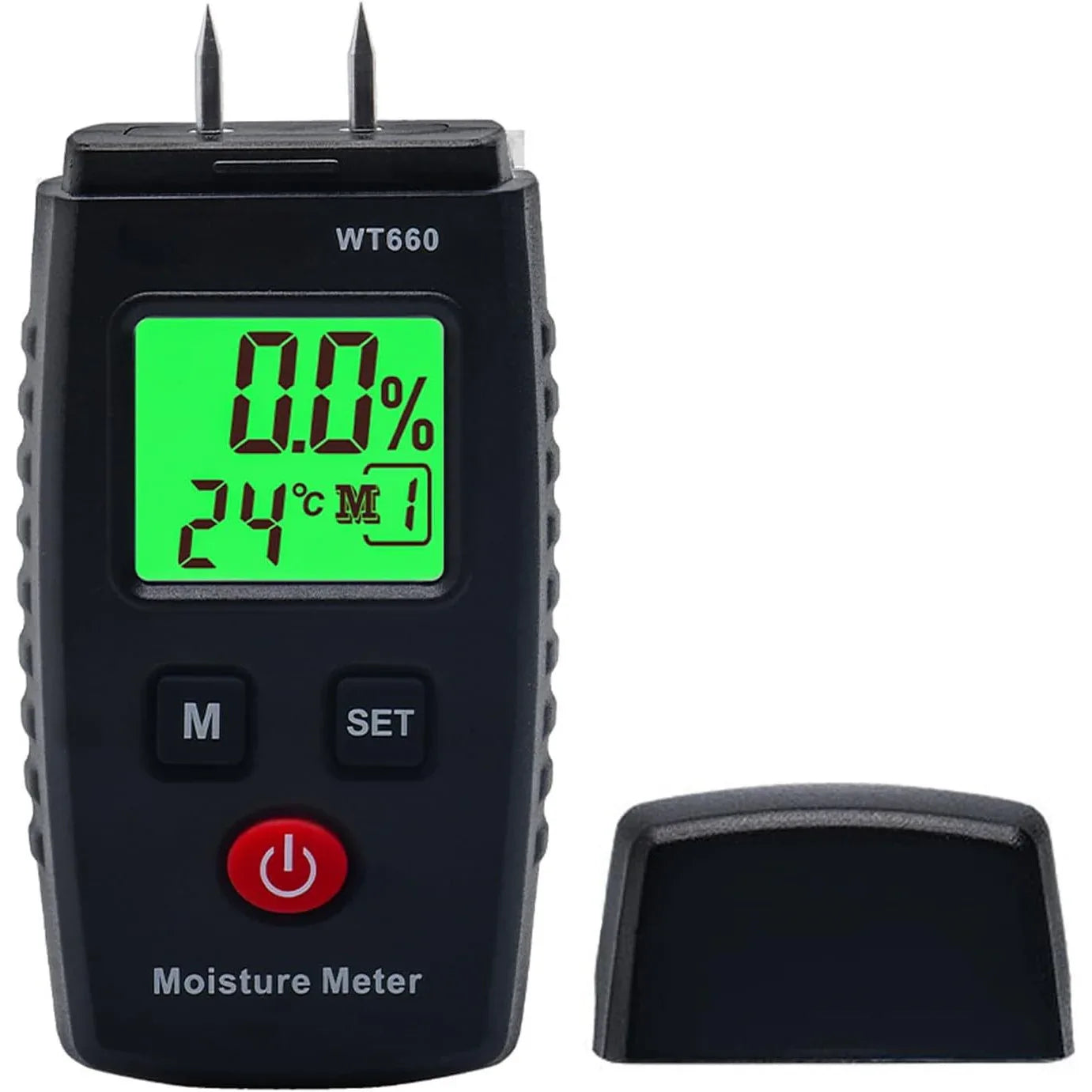 GERUI Pin-Type Wood Moisture Meter with 7 Measurement Modes - Gomix Brands Outlet