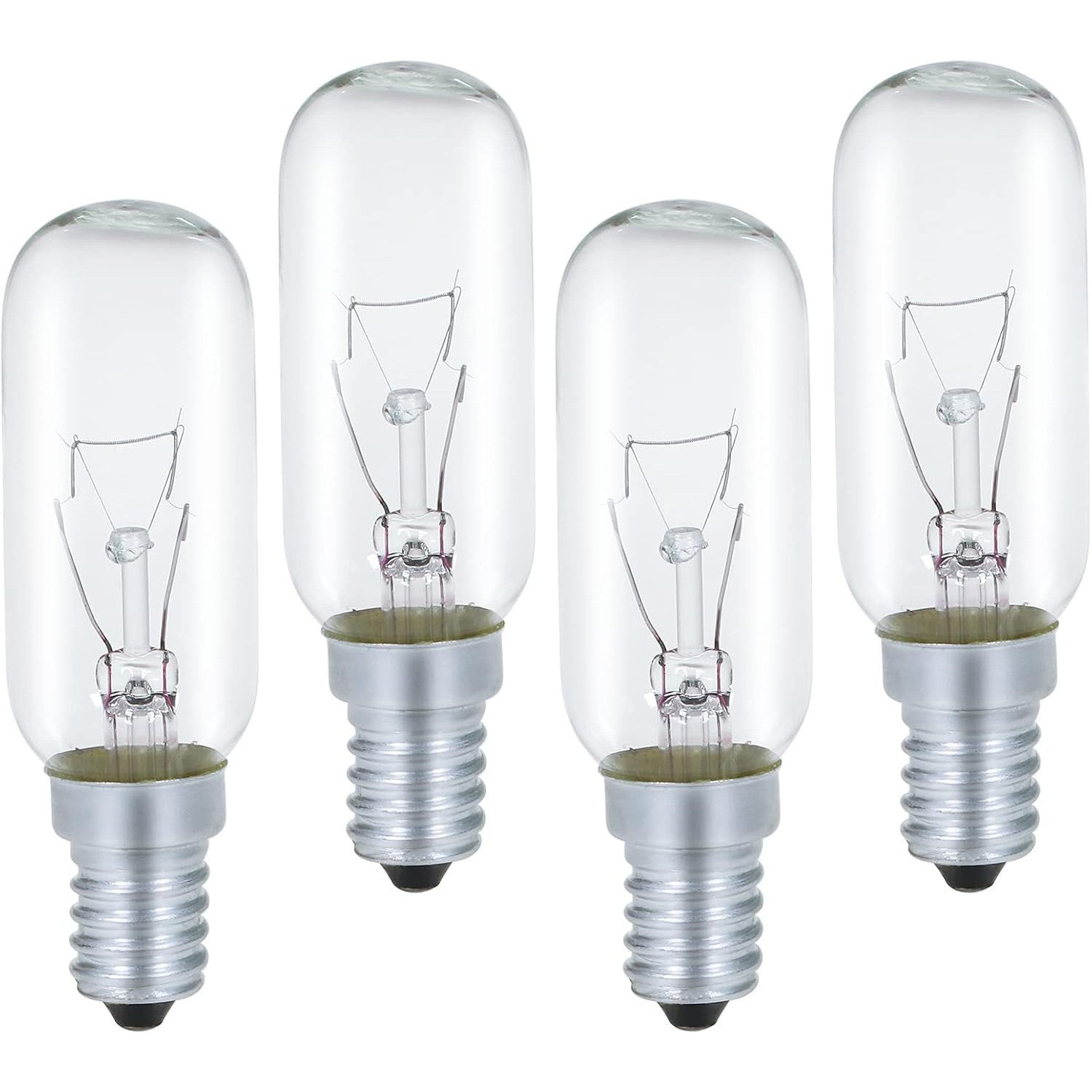 GMY Pack of 4 E14 40W T25 Warm White Dimmable Incandescent Bulb for Cooker Hood