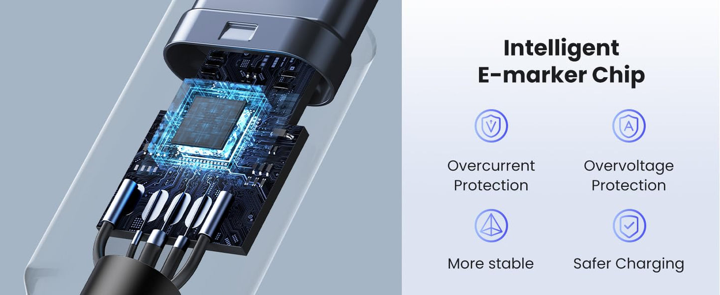 C & E USB Type C to Type C 65W Fast Charging Cable 1.8m