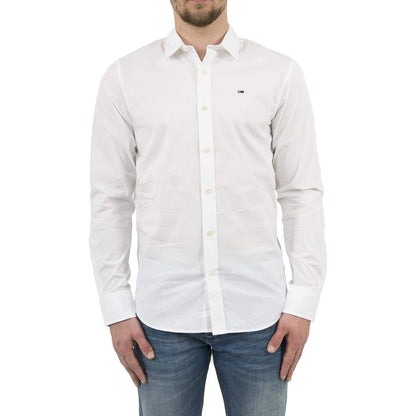 Tommy Jeans Men's Original Stretch Slim Fit Shirt