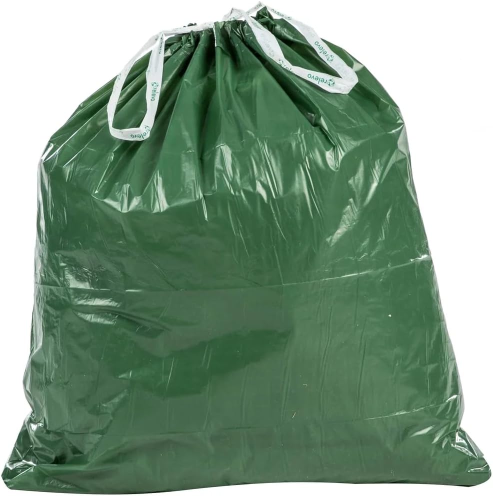 Eco-Friendly RELEVO 100% Recycled 100L Bin Liners Pack of 10