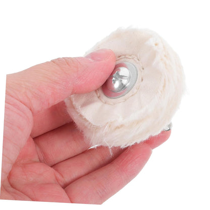 Pack of 6 Cloth Wheel Polishing Accessories Polishing Disc 50mm - 75mm