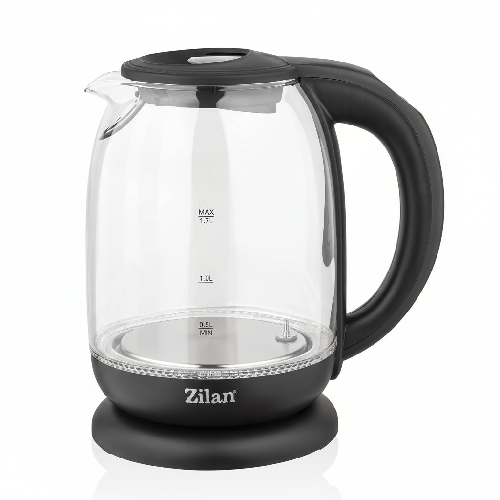 Zilan ZLN3956 Digital Glass Kettle 1.7L 2200W Black