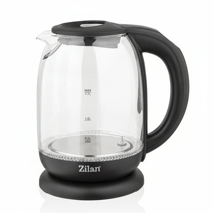 Zilan ZLN3956 Digital Glass Kettle 1.7L 2200W Black