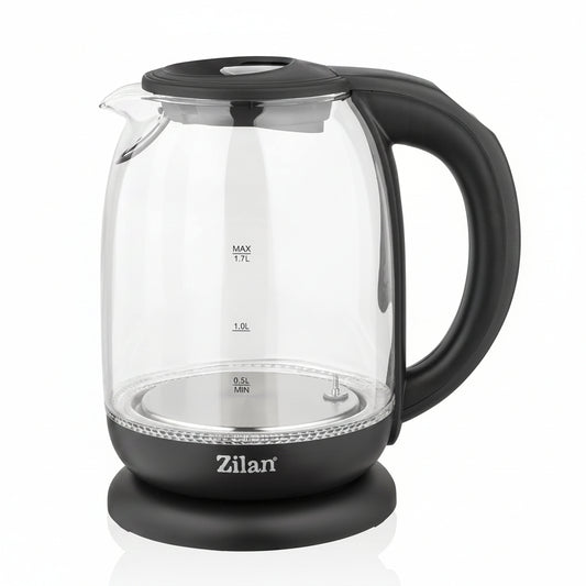 Zilan ZLN3956 Digital Glass Kettle 1.7L 2200W Black