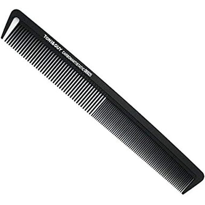 Toni&Guy Professional Carbon Antistatic Hair Comb - Durable Styling & Detangling