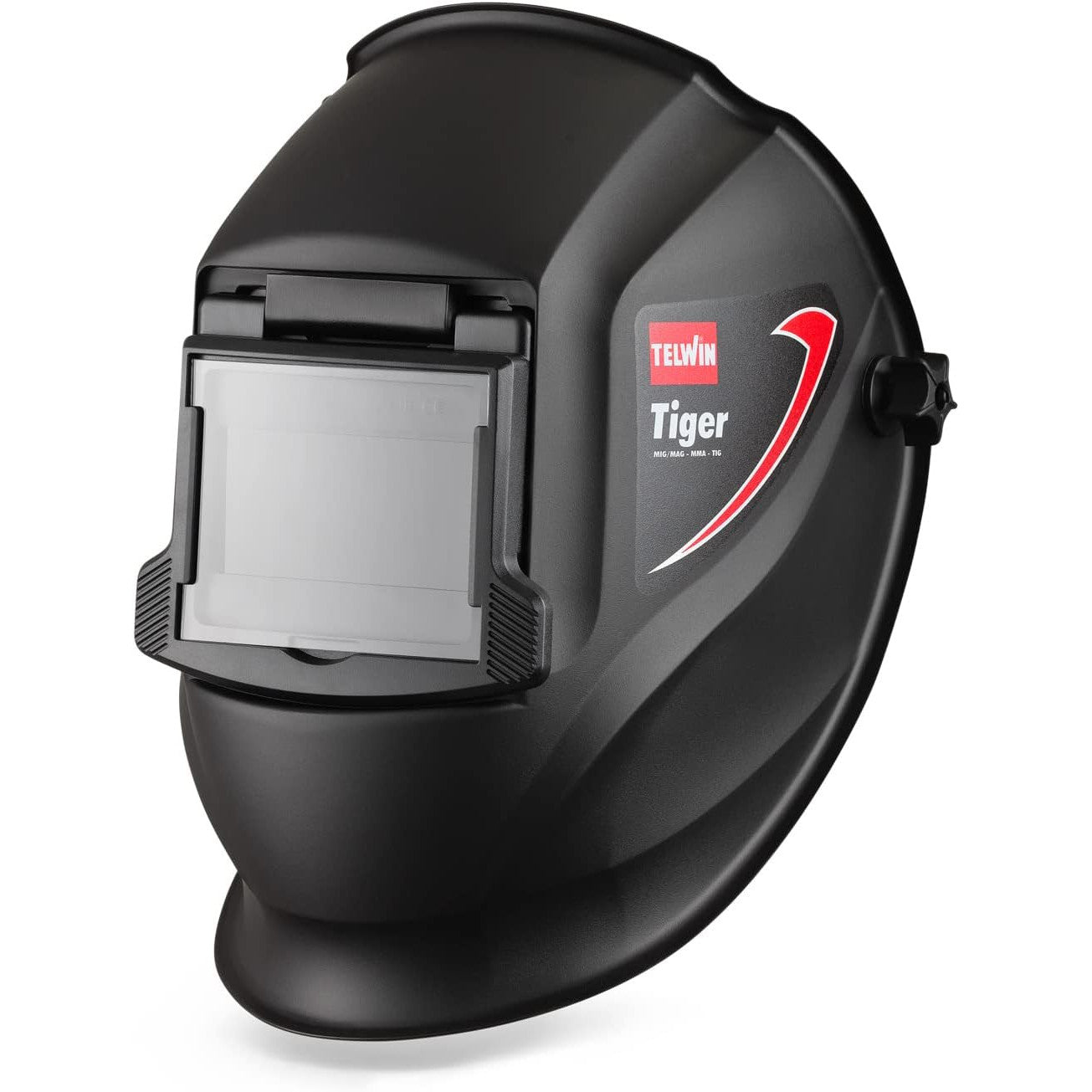 Telwin Tiger Welding Helmet with Lift-Up Blackout System