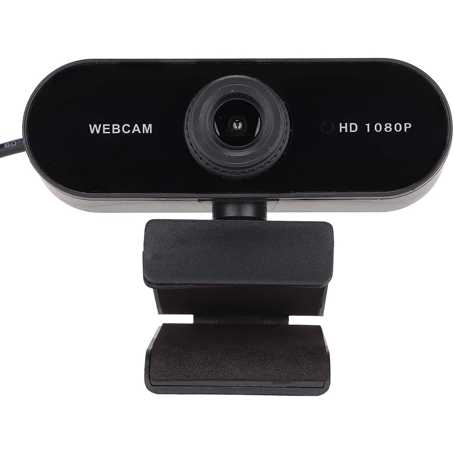 BONKZEBU 1080p HD USB Webcam with Microphone and 360° Rotation
