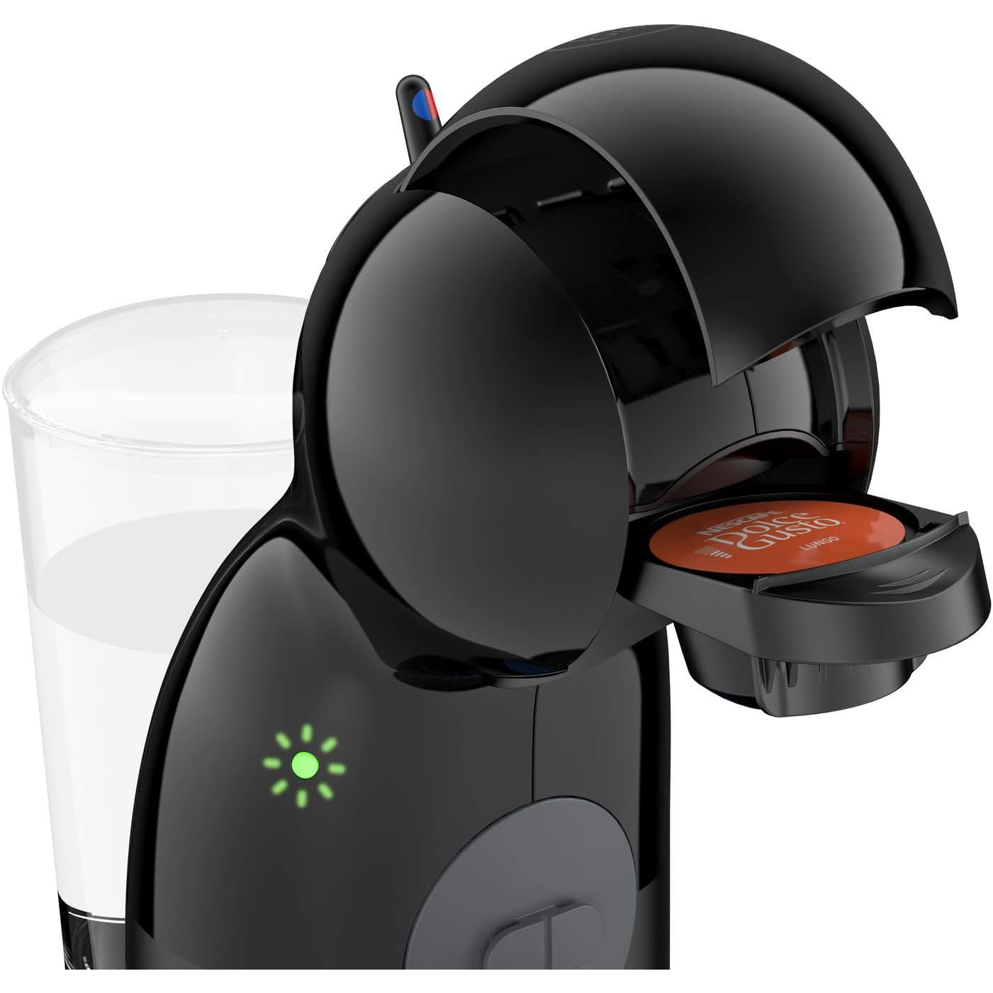 KRUPS Dolce Gusto Small Espresso Machine Compact Black 0.8L