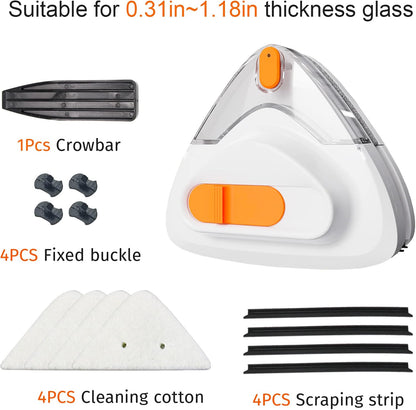 HUAPOPMU HC004 Magnetic Window Cleaner Orange
