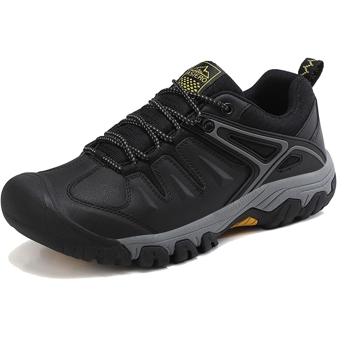 ASTERO Men's Waterproof Hiking Shoes with Anti‑Slip Rubber Sole