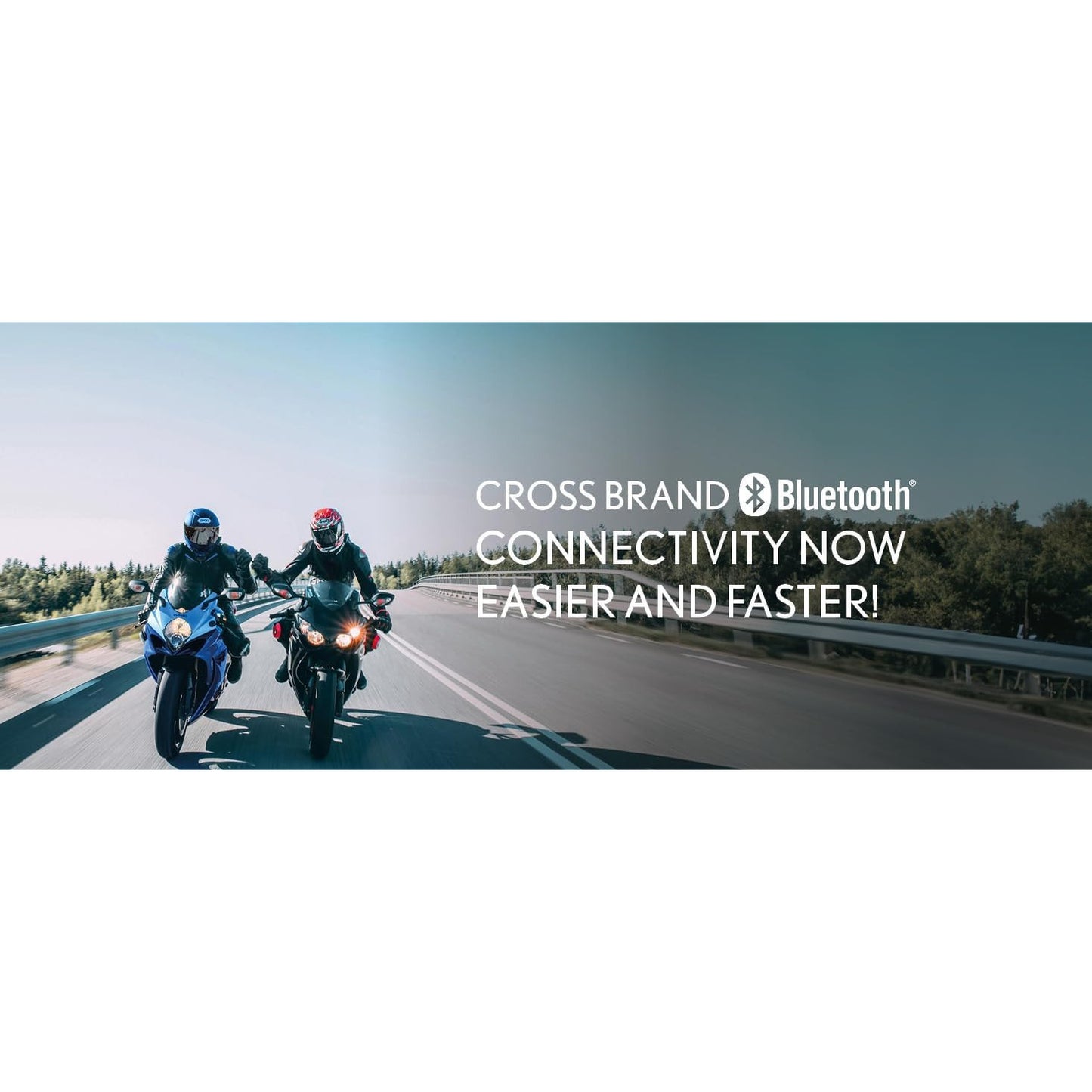 Cardo Spirit HD Dual Pack Bluetooth Motorcycle Intercom with FM