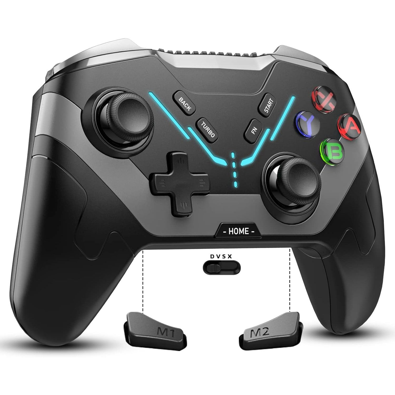 Wireless Pro Controller for Switch OLED/Lite, Multi-Platform Gamepad with Programmable Buttons