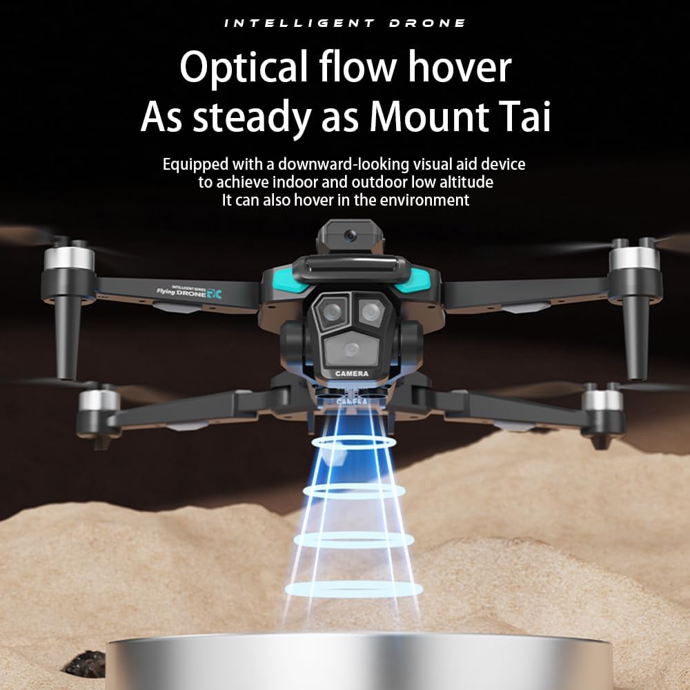 6K FPV Drone with 4.5" Screen, 5G Remote, Gesture Control