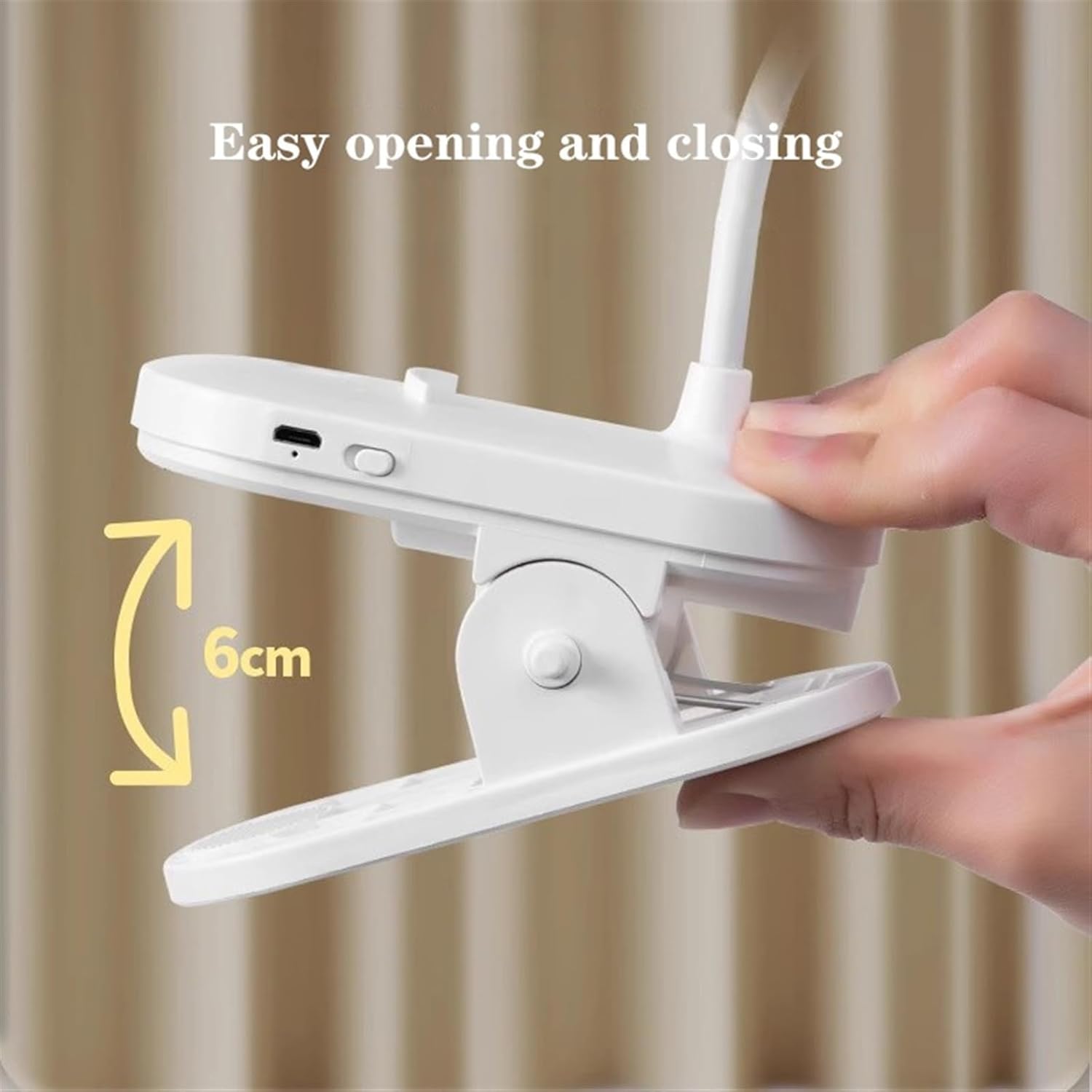 Adjustable Eye‑Protection LED Desk Lamp with USB Charger