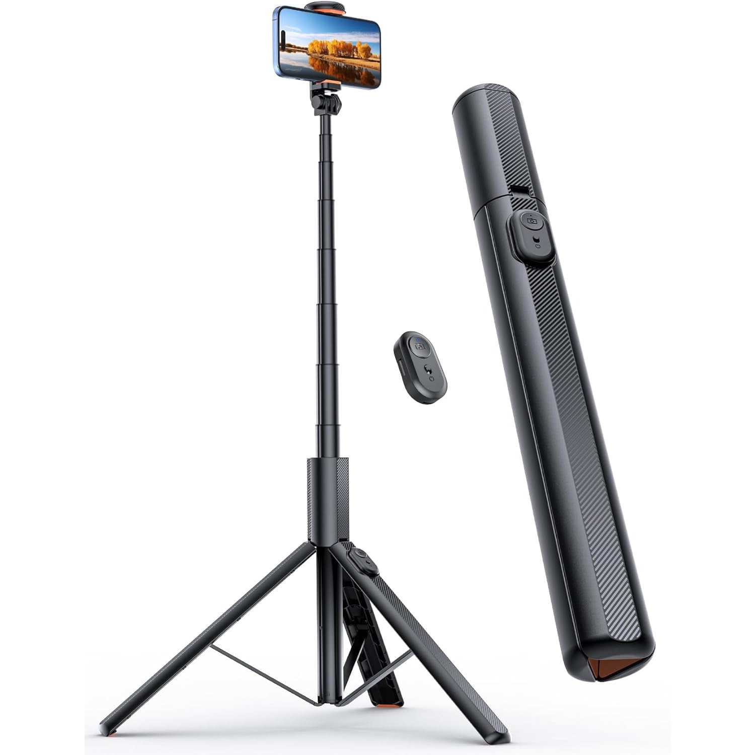 ANXRE NT79 71-Inch Extendable Phone Tripod with Remote – Lightweight Aluminum