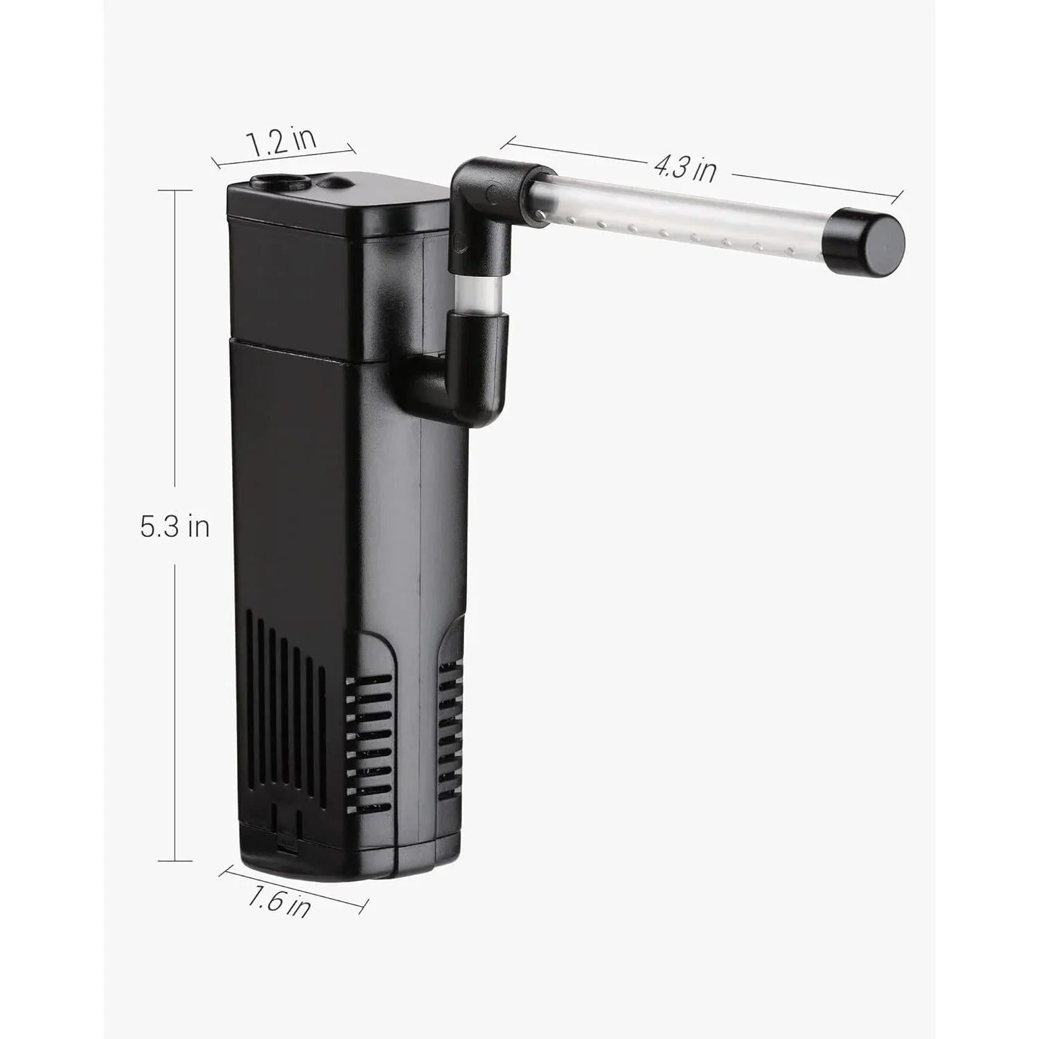 NICREW 5-10 Gallon Submersible Internal Aquarium Filter with Aeration - Gomix Brands Outlet