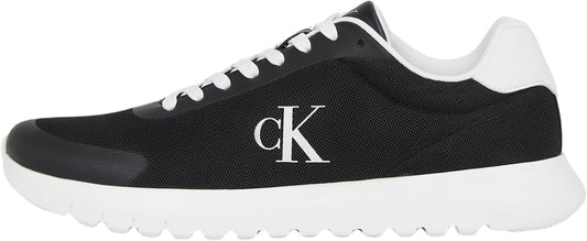 Calvin Klein Men's EVA Mesh Logo Runner Trainers – Lightweight Comfort