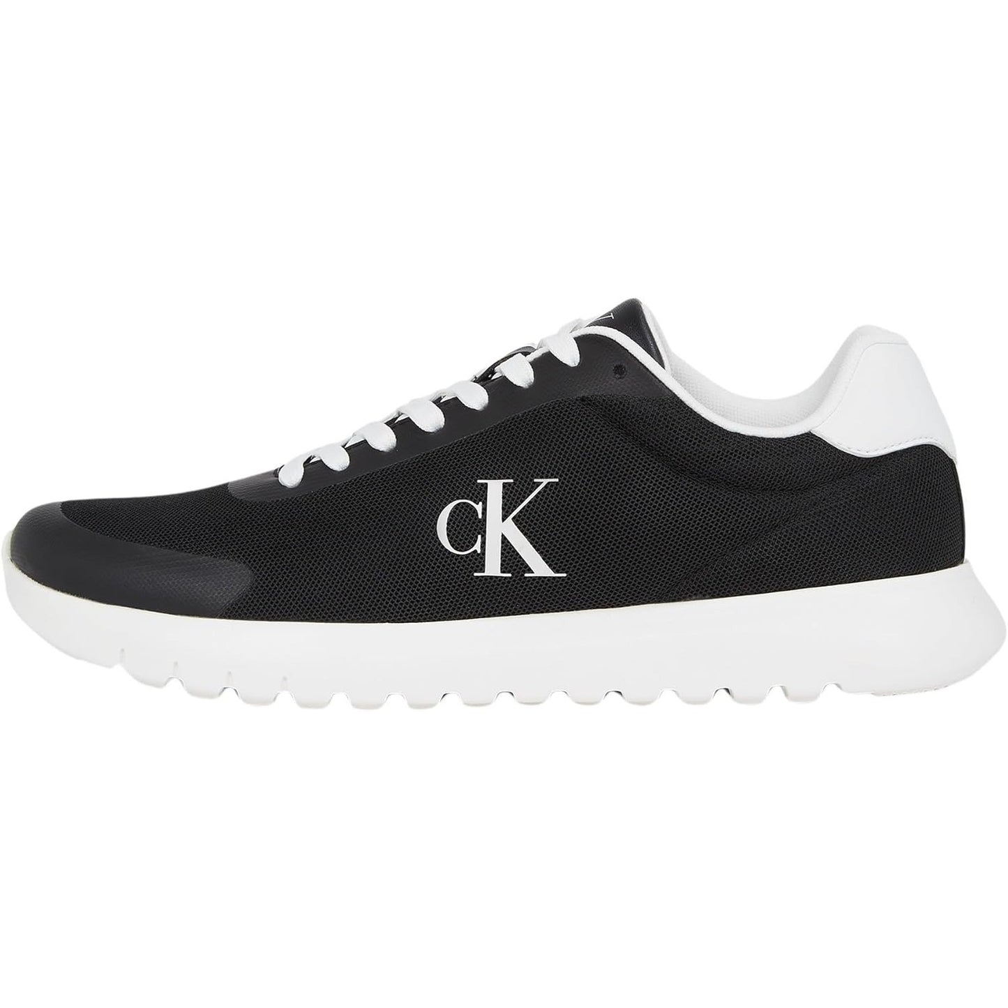 Calvin Klein Men's EVA Mesh Logo Runner Trainers – Lightweight Comfort