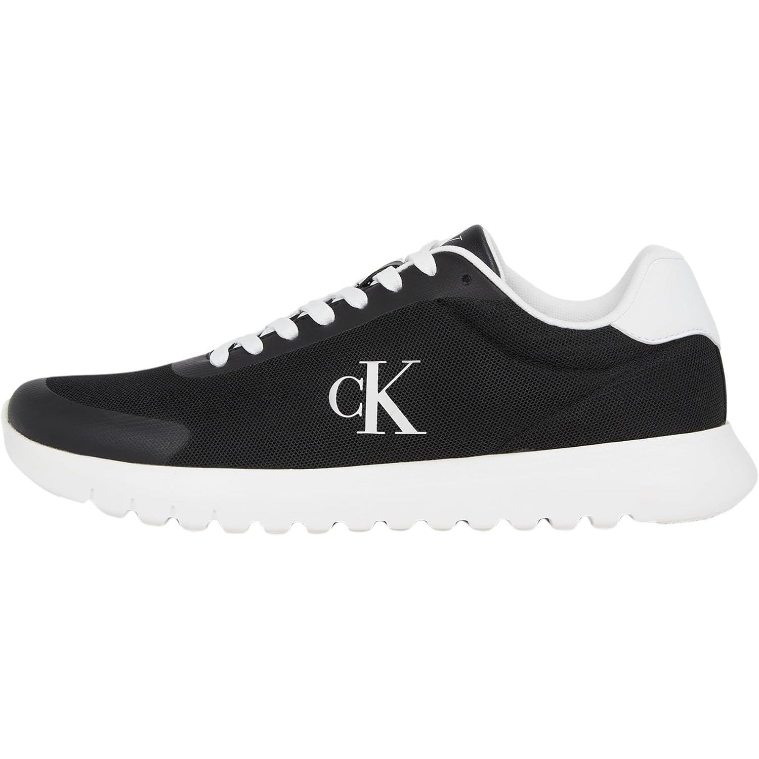 Calvin Klein Men's EVA Mesh Logo Runner Trainers – Lightweight Comfort
