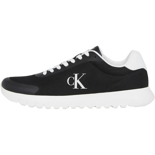 Calvin Klein Men's EVA Mesh Logo Runner Trainers – Lightweight Comfort