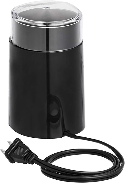 Amazon Basics Electric Coffee Bean Grinder 30 g Capacity Black CG9403-B