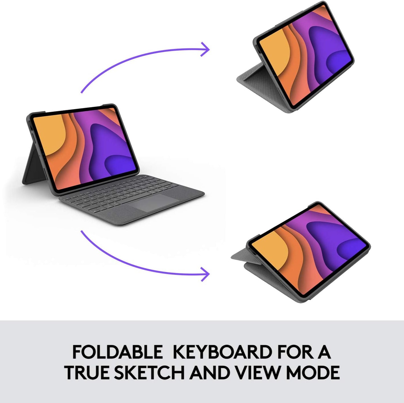 Logitech Folio Touch Keyboard Case with Trackpad for iPad Air