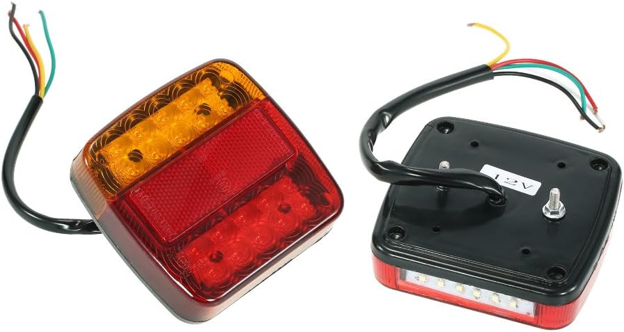 zolyet 12V Rear Stop Tail Indicator Lights 2 Pcs