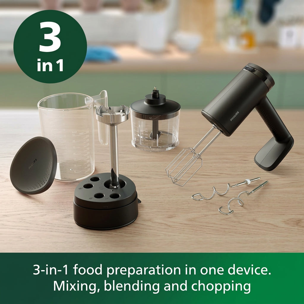 Philips 5000 Series 3-in-1 Hand Mixer 500W