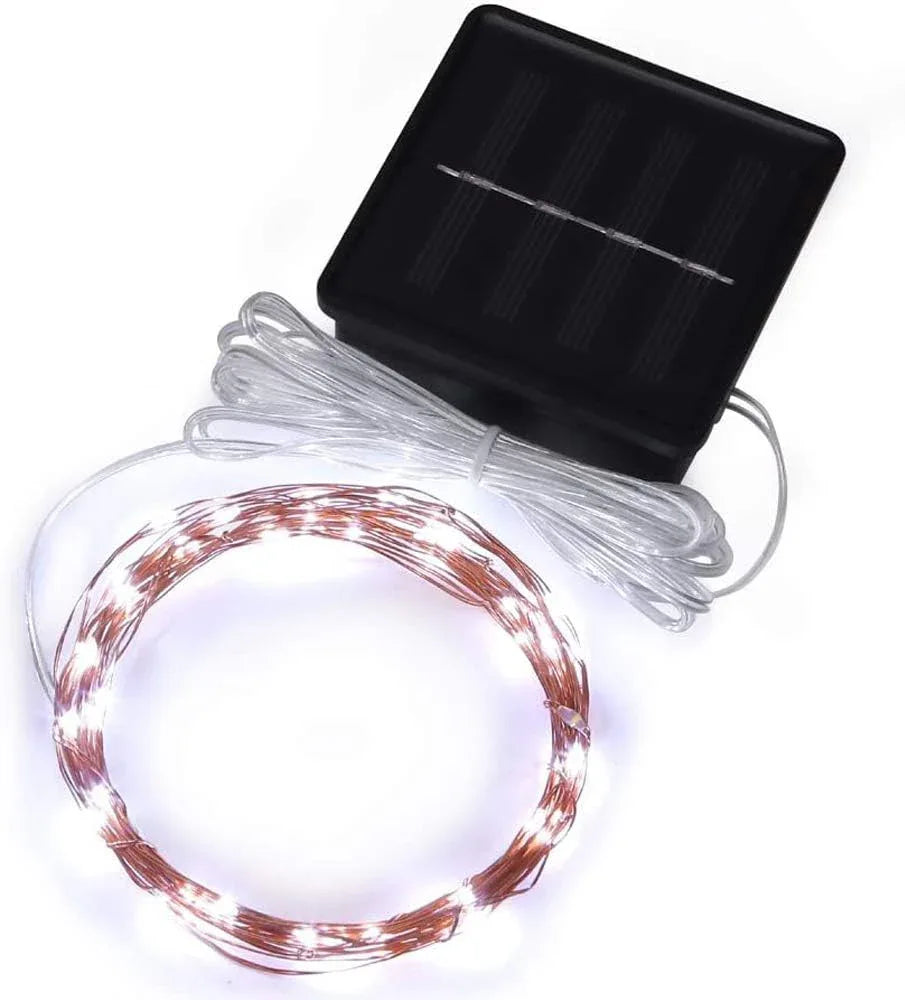 Magicnight Mini Solar String Lights – Cool White Outdoor Fairy Firefly - Gomix Brands Outlet