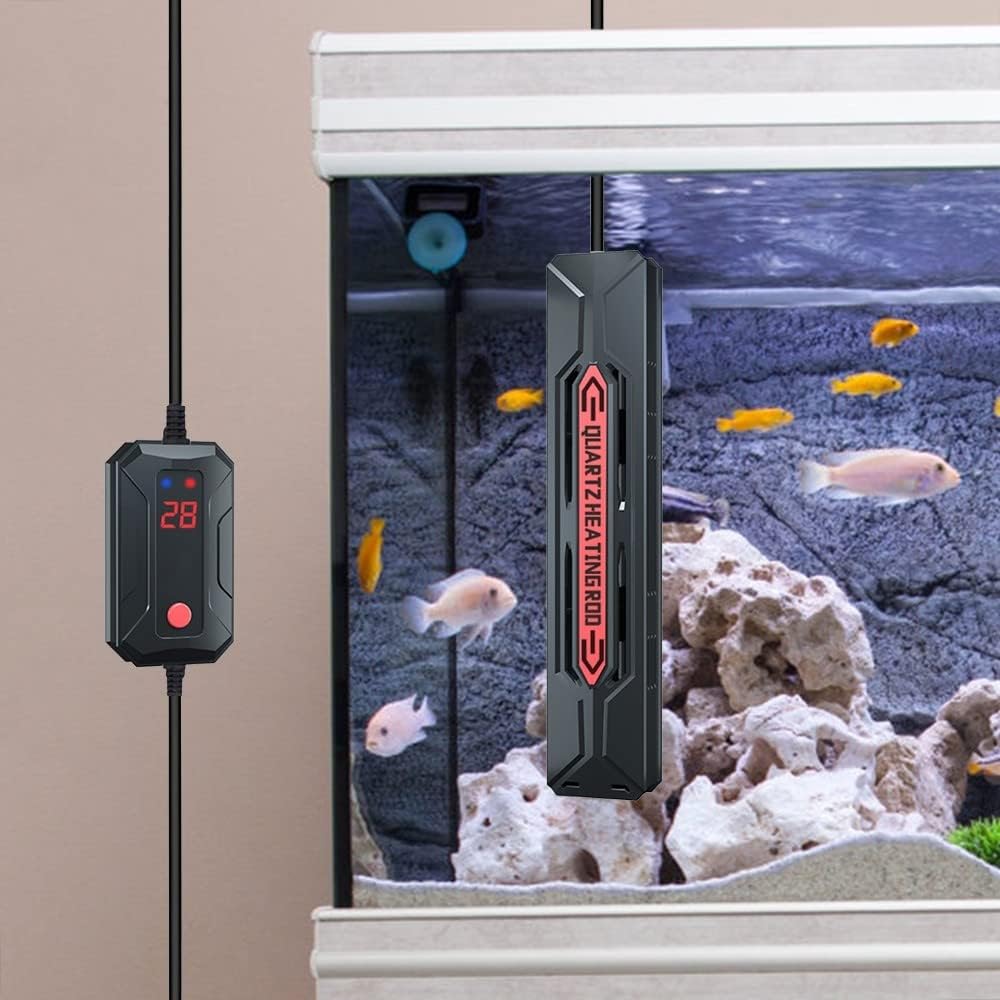 DONGKER 1200W Fast Heating Aquarium Heater with LED Temperature Controller