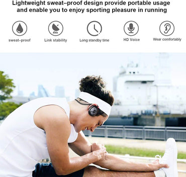 Smatree Cootree 220 WTS Sport Sweatproof Wireless Bluetooth Headset