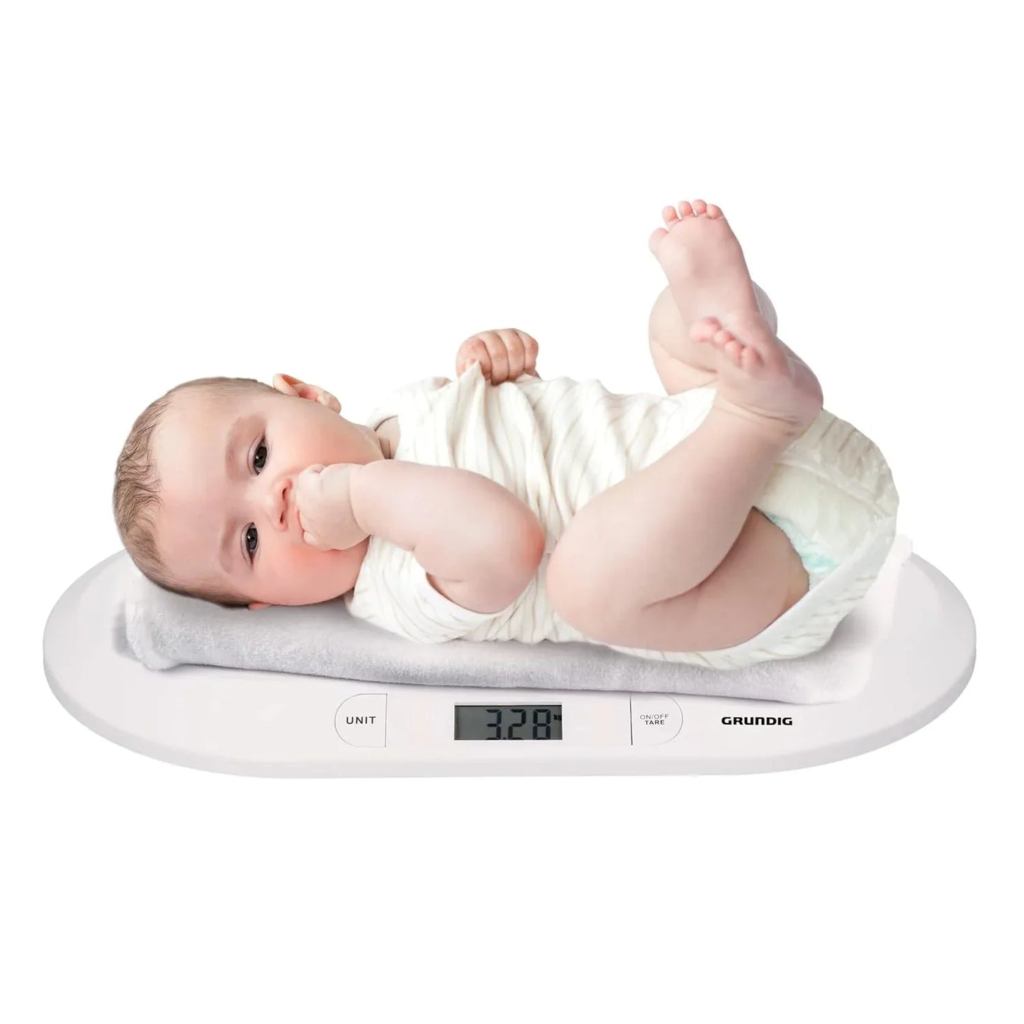 White Grundig Digital Baby Scale up to 20kg - Gomix Brands Outlet