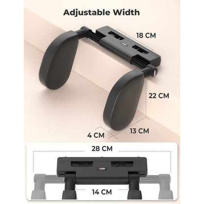 Oasser Car Seat Headrest Pillow, Detachable Adjustable Double Sided Support for Adults and Kids