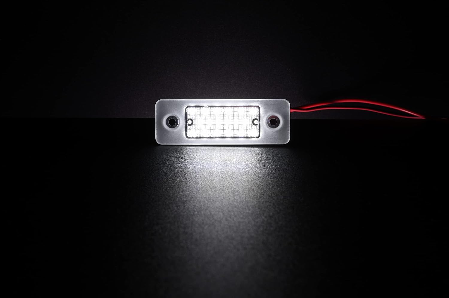 njssjd 2X Canbus LED License Plate Light for Volvo C30 2008-2013 18-SMD 6000K White Tag Lamp OEM # 31213991