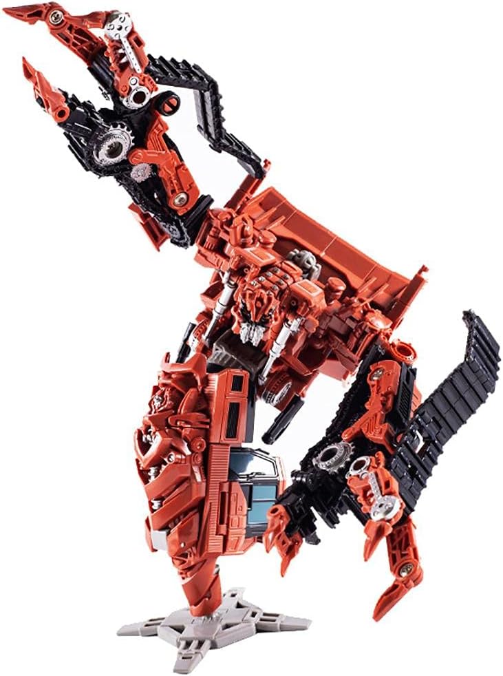 Srliya Deformation Robot Car Toy Alloy Engineering Vehicle Action Figure for Kids