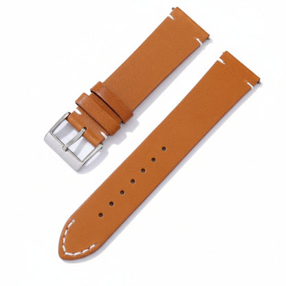 MILNBJK Unisex Genuine Leather Quick Release Watch Band