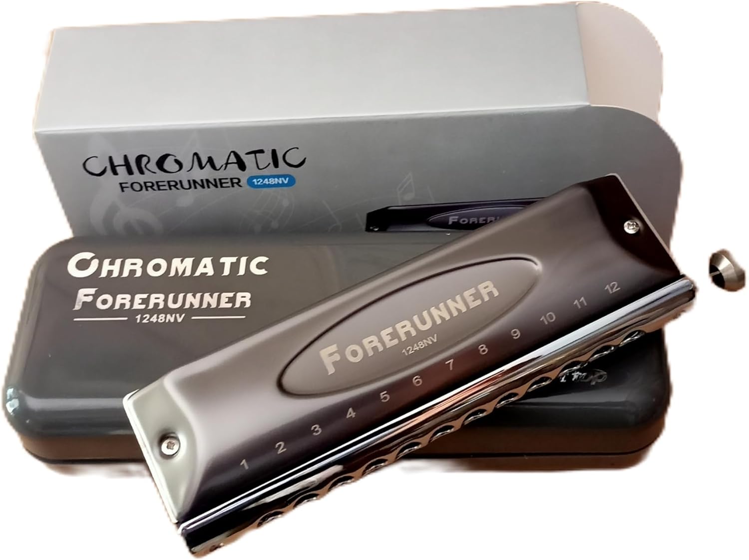 Easttop Forerunner Chromatic Harmonica C – 12 Holes, 48 Tones