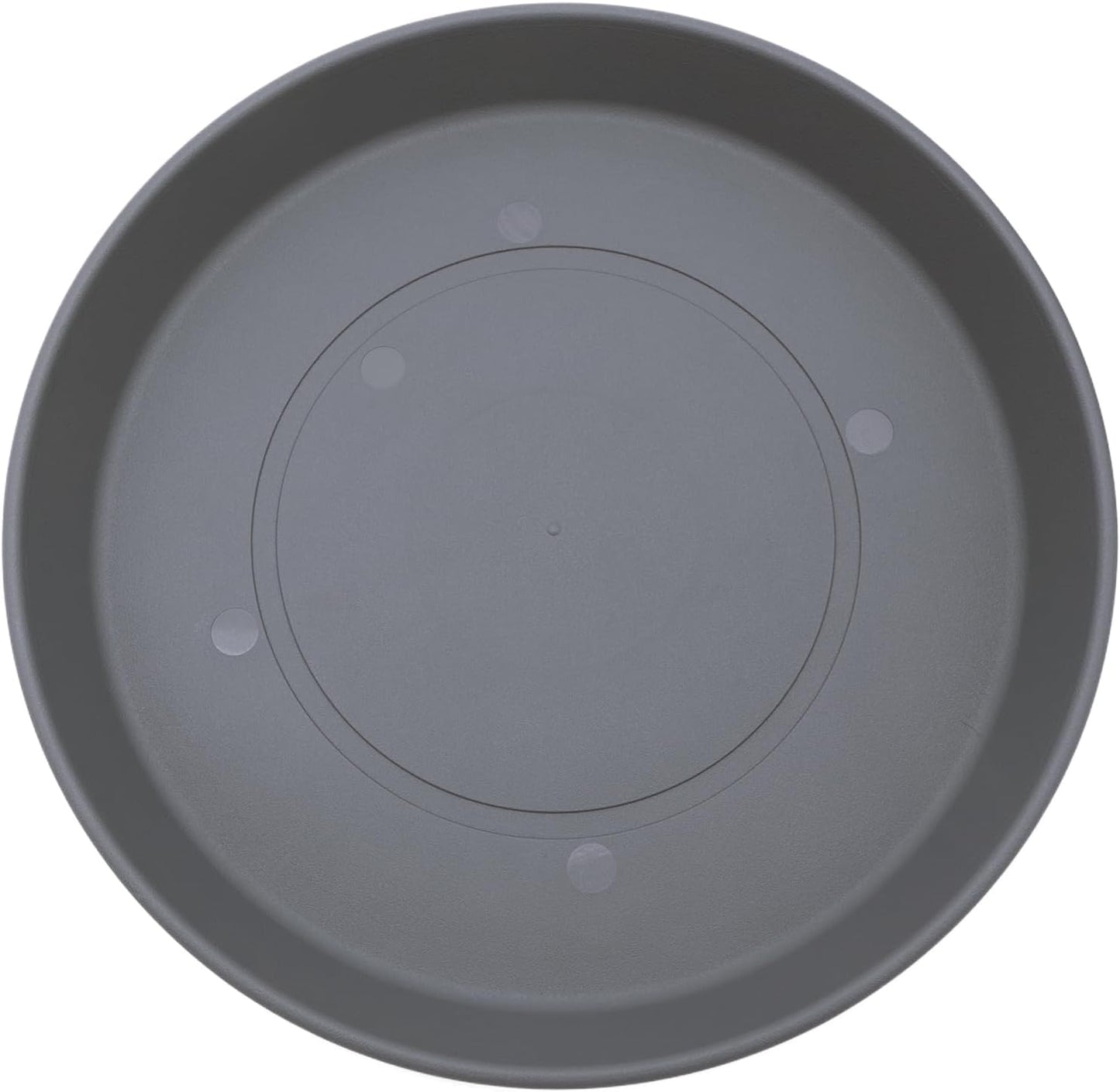 Durable 10.5" Warm Gray Round Plant Saucer – HC Companies