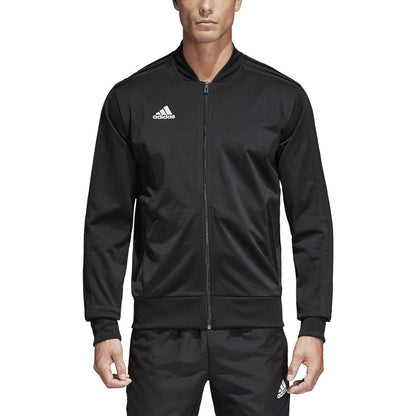adidas Men's Condivo18 Polyester Track Jacket – Lightweight, Breathable, Sportswear