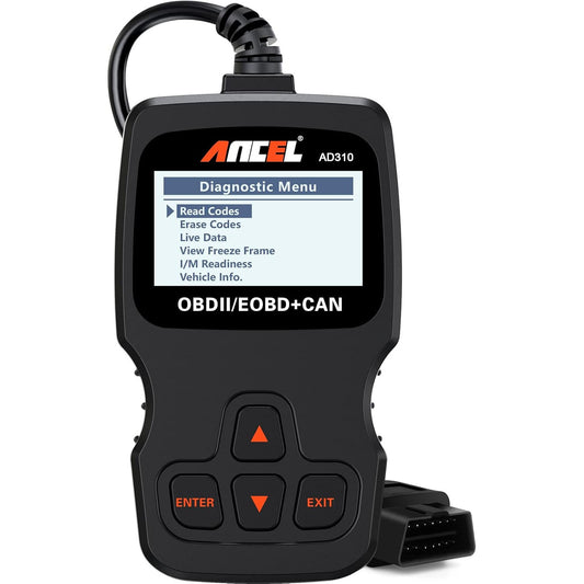 ANCEL AD310 Classic Universal OBD II Scanner with Protective Case