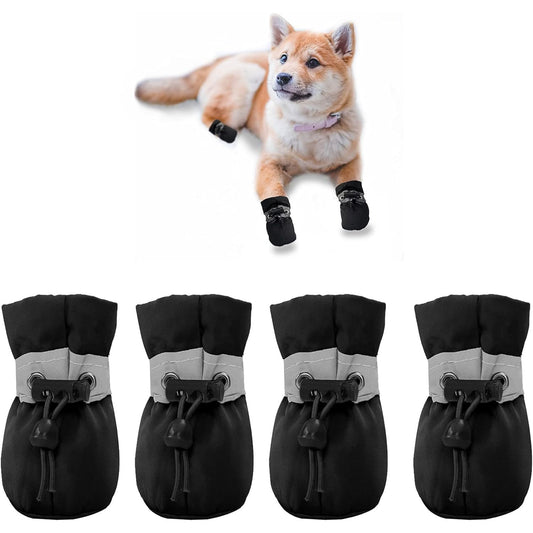 YAODHAOD Anti‑Slip Reflective Dog Boots for Small Dogs