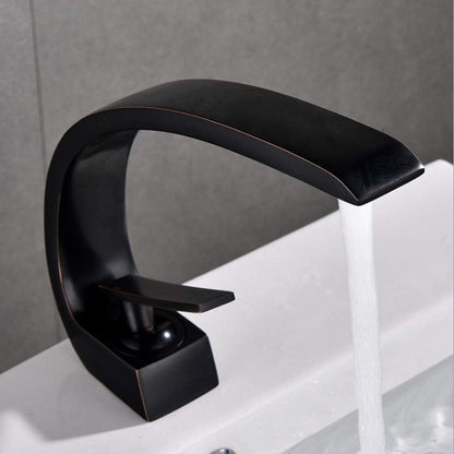 All Bronze 4-Point Faucet with 360° Rotation, Chrome Finish