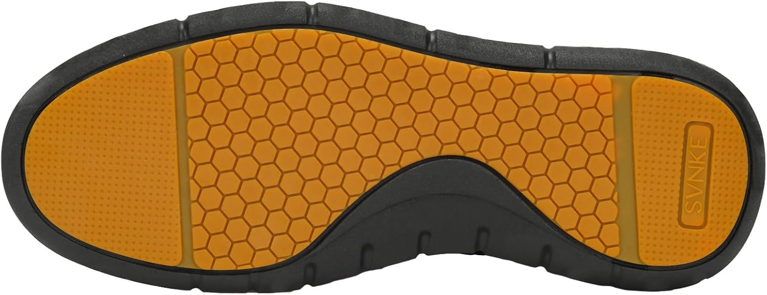 Men's Breathable Knit Casual Dress Oxford Lightweight Comfortable Sneakers