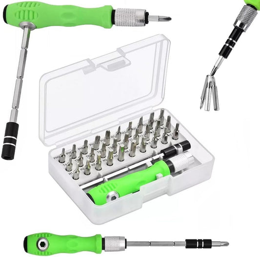 32-in-1 Precision Magnetic Screwdriver Set: Mini Repair Tool Kit for Electronics