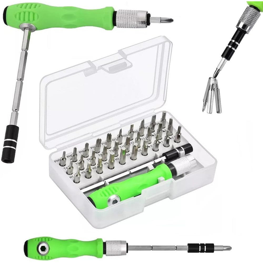 32-in-1 Precision Magnetic Screwdriver Set: Mini Repair Tool Kit for Electronics