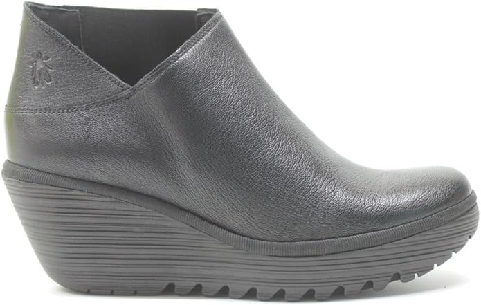 Fly London Women's Yego400 Asymmetrical Chelsea Wedge Boot