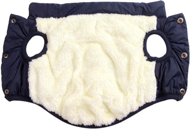 JoyDaog Fleece Lined Dog Jacket: Warm, Windproof Winter Vest